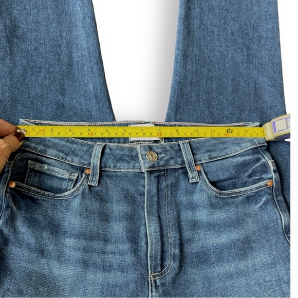 Paige Cindy Crop Raw Hem Wonderwall Jeans size 28 - Picture 5 of 10
